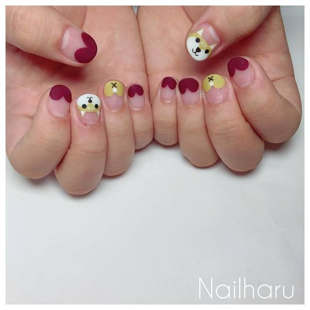 Nail chó dễ thương 2