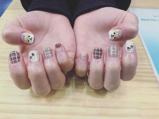 Nail chó dễ thương 6