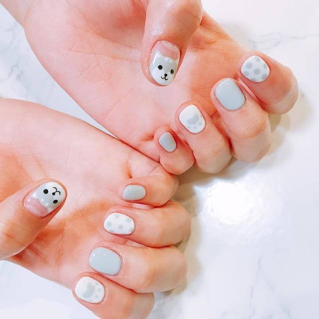 Nail chó dễ thương 8