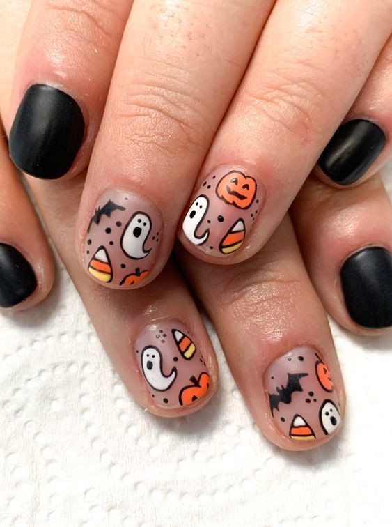 nail hallowen_6