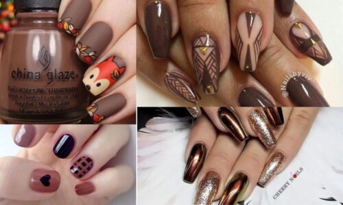 Top xu hướng mẫu nail với tông nâu cho đôi tay thêm xinh