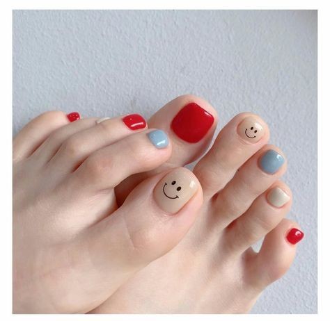 Nail móng chân dễ thương 2