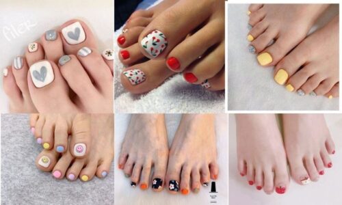 Bật mí các mẫu nail móng chân dễ thương dành cho các nàng điệu