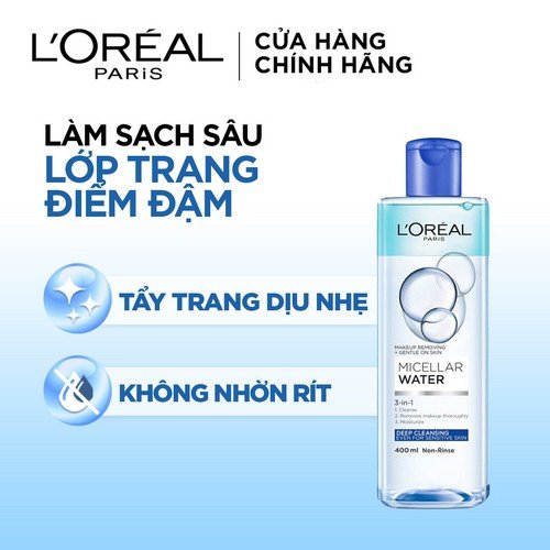 Review 10 nước tẩy trang không cồn đang được yêu thích 2025
