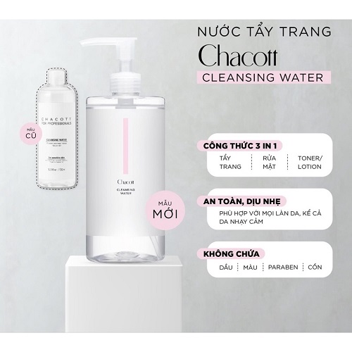 Review 10 nước tẩy trang không cồn đang được yêu thích 2024