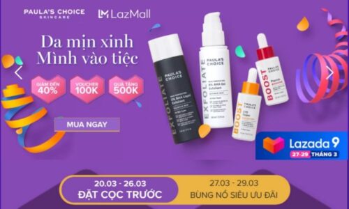 Nhận quà lên tới 1317K từ Paula‘s Choice tại Siêu Sale Sinh Nhật Lazada