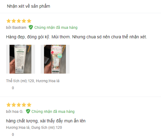 Review sữa rửa mặt Botanical Marche Cleansing Clay Foam có tốt không? 7