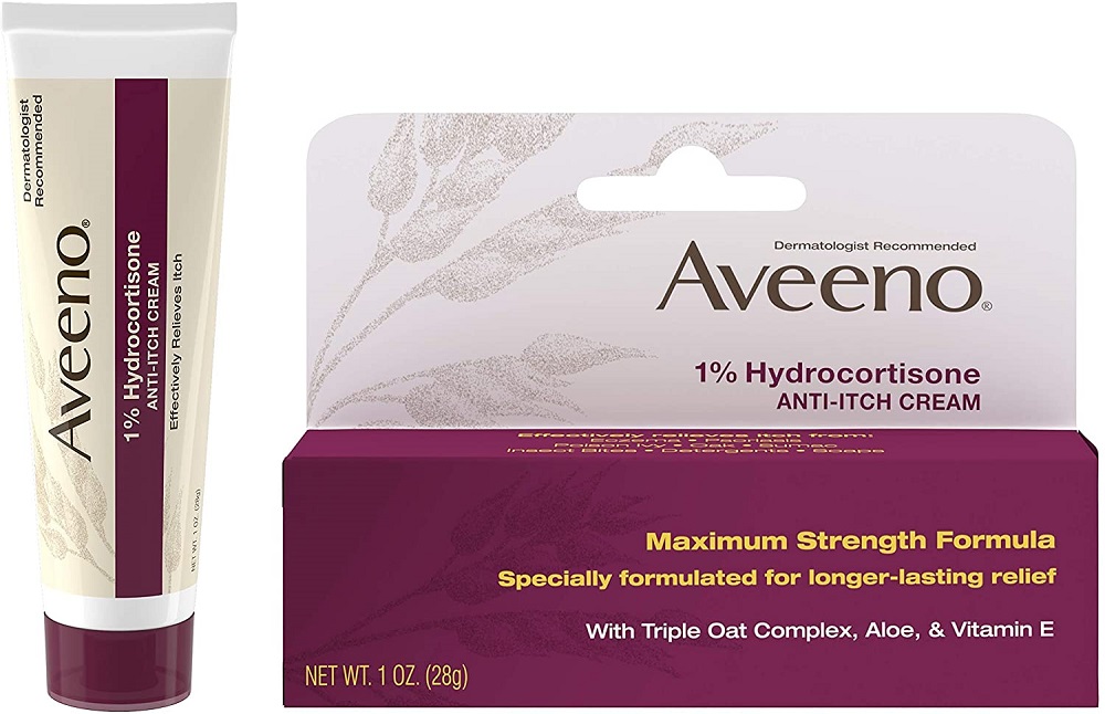 Aveeno Active Naturals 1% Hydrocortisone Anti-Itch Cream