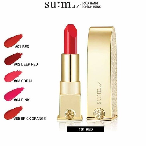 Son cho bà bầu Su:m37 Losec Summa Elixir Golden Lipstick