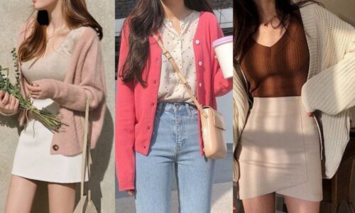 6 cách phối đồ cực xinh với áo khoác cardigans