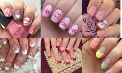 6 mẫu nail hình trái tim đẹp cho bạn gái đáng yêu