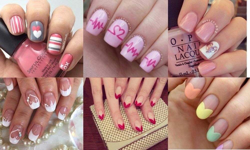 Nail Ombre hồng  Mẫu làm nail Chính Hãng Giá Tốt Đảm Bảo  Shopee Việt  Nam