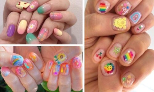 6 kiểu nail màu sắc rực rỡ cho hè thêm nổi bật