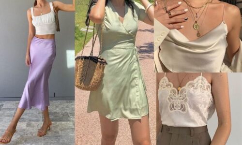 6 trang phục satin bóng khiến chị em đỗ gục