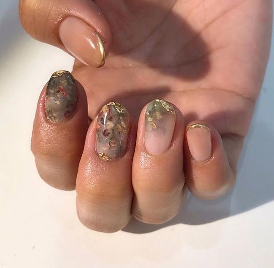 nail họa tiết hoa tranh_11