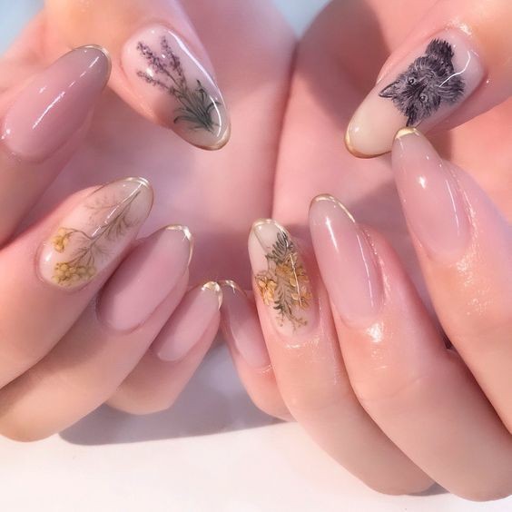 nail họa tiết hoa tranh_40