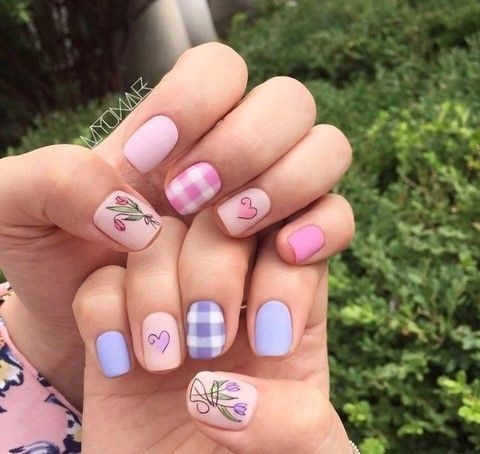 nail màu sắc sặc sỡ_32