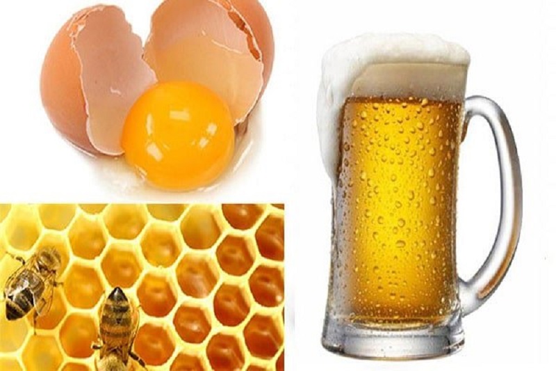 Tắm trắng bằng bia, sữa tươi, mật ong và trứng gà