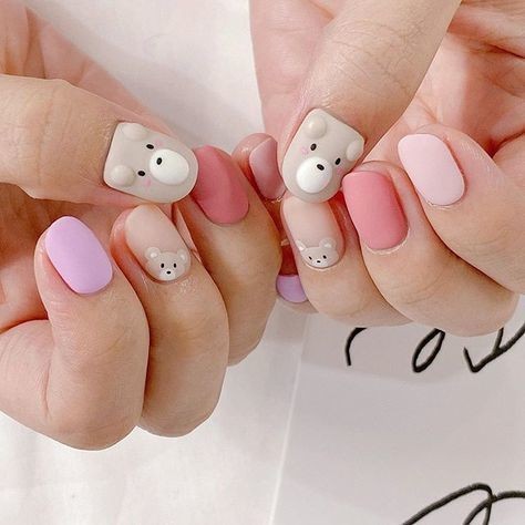 Kiểu nail dễ thương