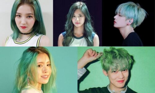 5 màu tóc tone xanh lá đẹp bất chấp của idol Kpop