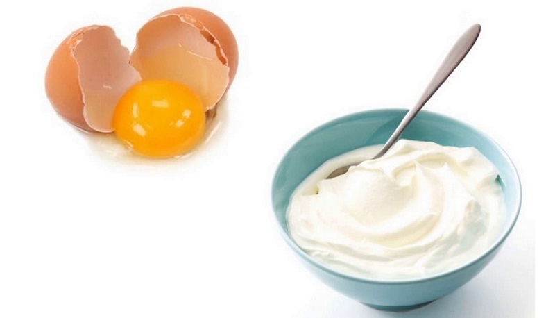Cách ủ tóc bằng sữa chua và trứng gà