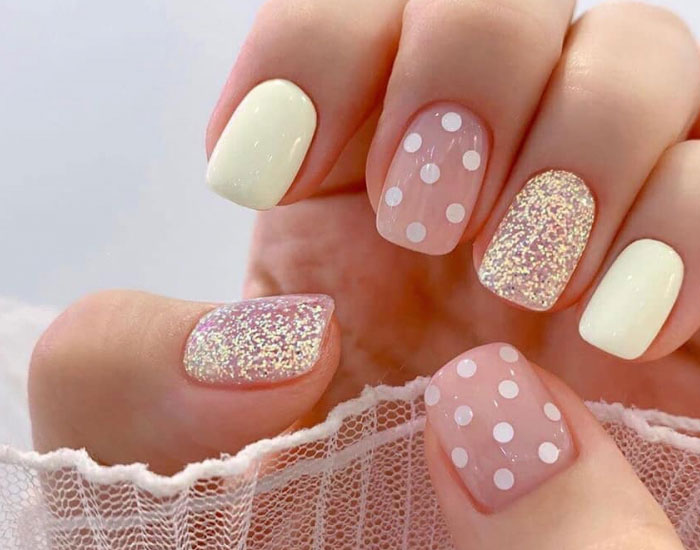 Nail chấm bi 14