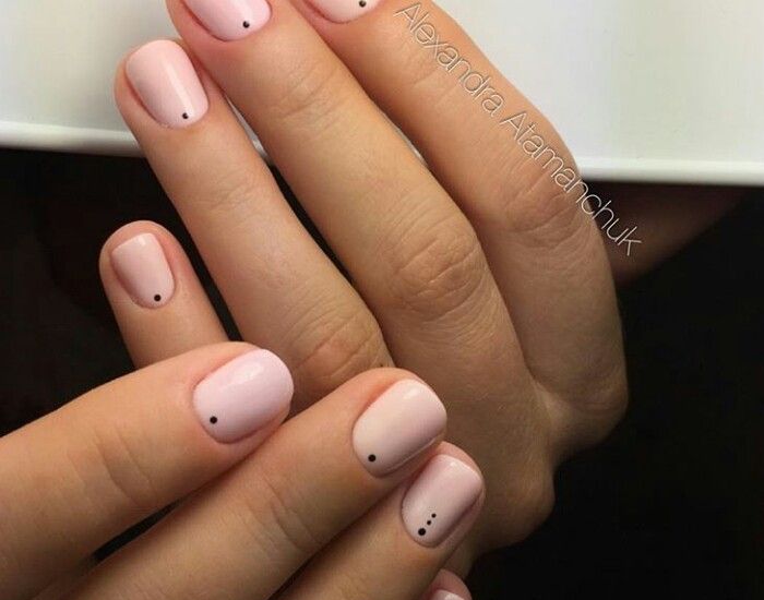 Nail chấm bi 2