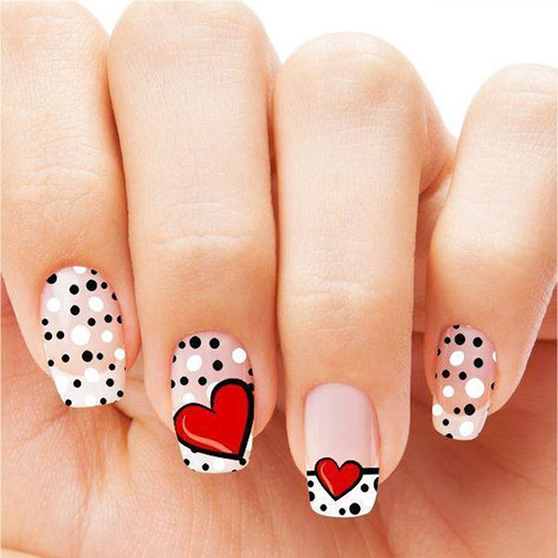 Nail chấm bi 20