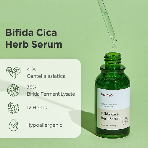 Review 5 loại serum rau má được đánh giá cao về công dụng nhất 2025