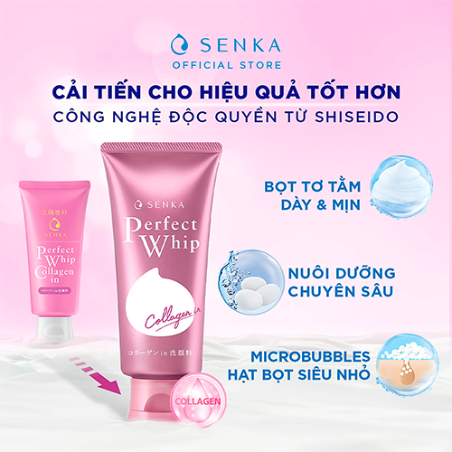 Review 8 sữa rửa mặt Senka đình đám đến từ xứ sở hoa anh đào