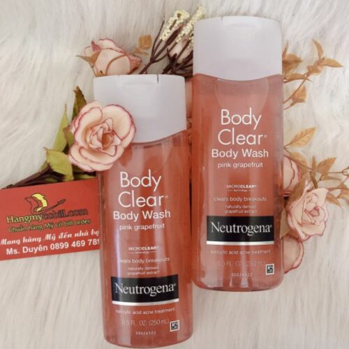 Sữa tắm trị mụn Neutrogena Body Clear Body Wash Pink Grapefruit