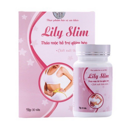 Viên uống hỗ trợ giảm cân thiên nhiên Lily Slim