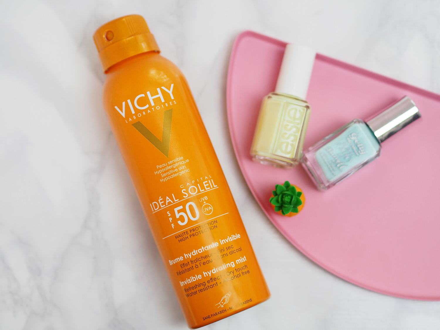 Xịt Chống Nắng Vichy - Idéal Capital Soleil SPF50 UVB+UVA Invisible Hydrating Mist 75ml