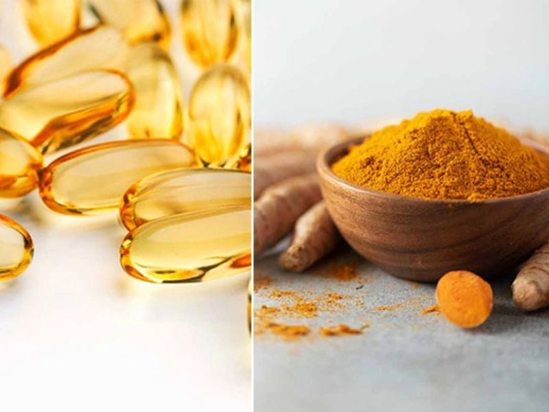 Làm đẹp da cùng vitamin E và bột nghệ