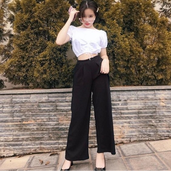 Cach phối đồ với quần đũi 15