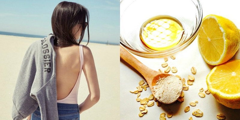 Trị mụn lưng bằng chanh và muối