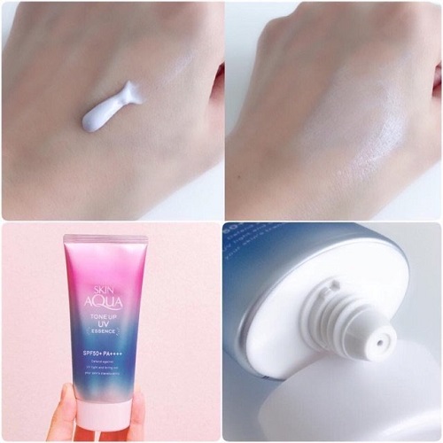 Kem chống nắng Nhật Sunplay Skin Aqua Tone Up UV Essence SPF+ PA++++