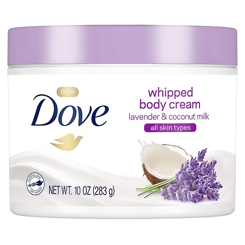 Kem dưỡng ẩm toàn thân Dove Whipped Lavender and Coconut Milk Body Cream