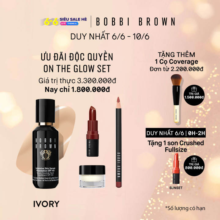 Chốt ngay 6 deals Bobbi Brown Siêu Sale Hè 6.6 tại Lazada 3