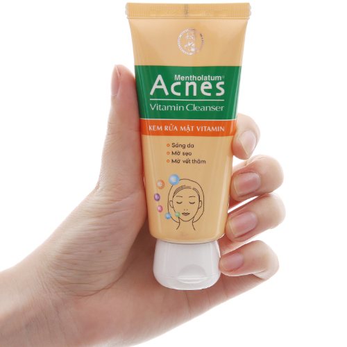 Kem rửa mặt vitamin Acnes Cleanser 