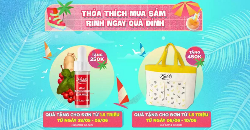 Kiehl's x Lazada 6.6