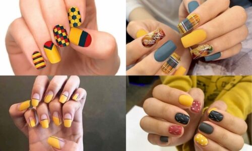 Gợi ý 8 mẫu nail tay tông vàng cực HOT cho mùa hè