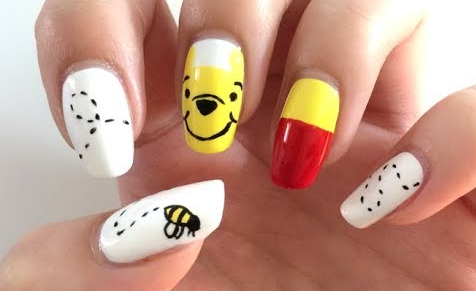 nail hình gấu pooh_15