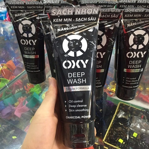 Kem rửa mặt sạch sâu Oxy Deep Wash (Cream)