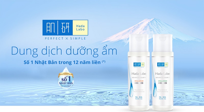 Thành phần của nước hoa hồng Hada Labo