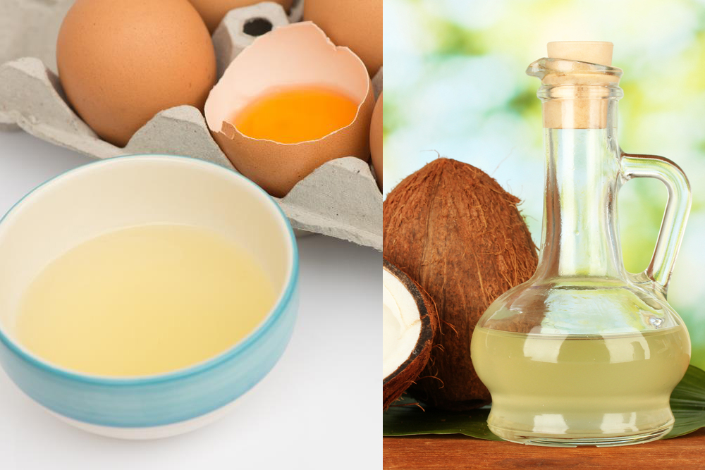 Cách dưỡng tóc bằng dầu và trứng