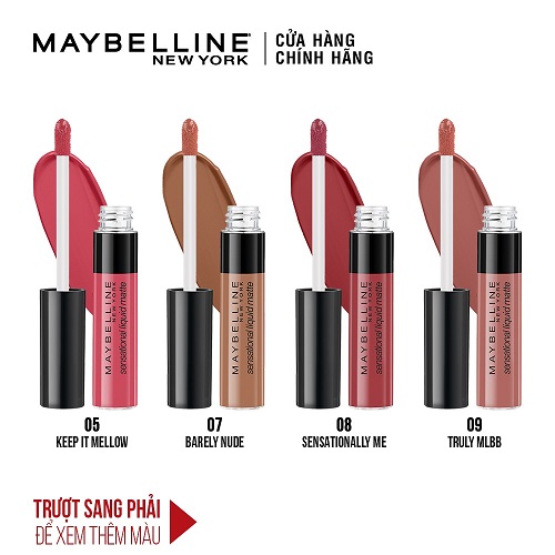 Review 5 son Maybelline lên màu chuẩn đẹp phải “tậu ngay”