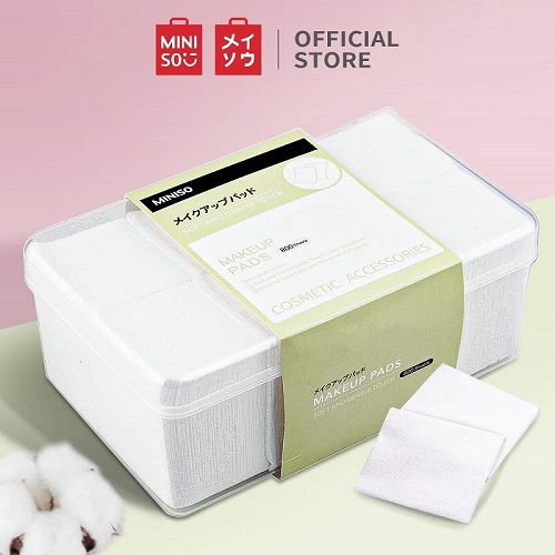 Review bông tẩy trang Miniso có an toàn không? Giá bao nhiêu?