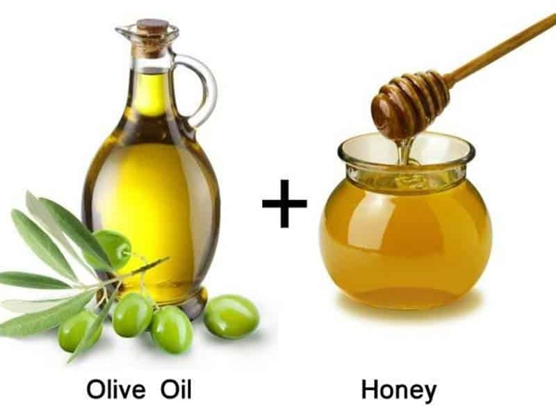 Mật ong và dầu olive giúp trị nám tàn nhang