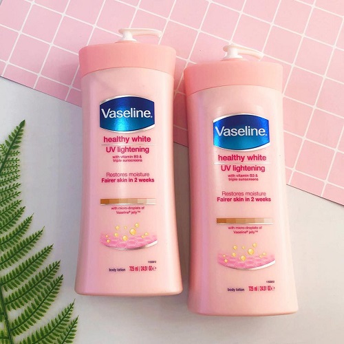 Review 3 kem dưỡng ẩm Vaseline giúp da trắng sáng